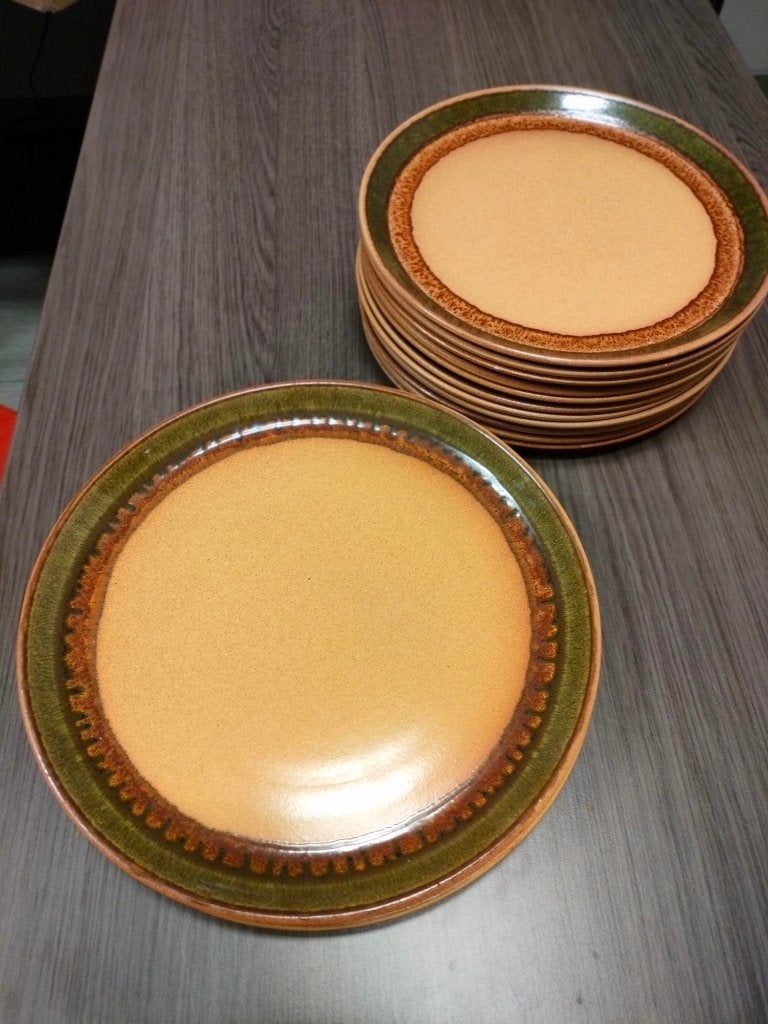 vintage borden, Antiek en Kunst, Ophalen