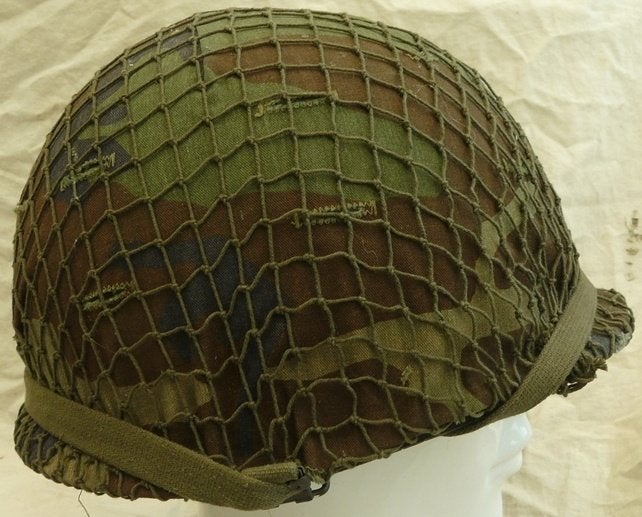 Helm, type: M53 (Troepenhelm), KL, met binnenhelm, 1978.(3), Ophalen of Verzenden, Landmacht, Helm of Baret