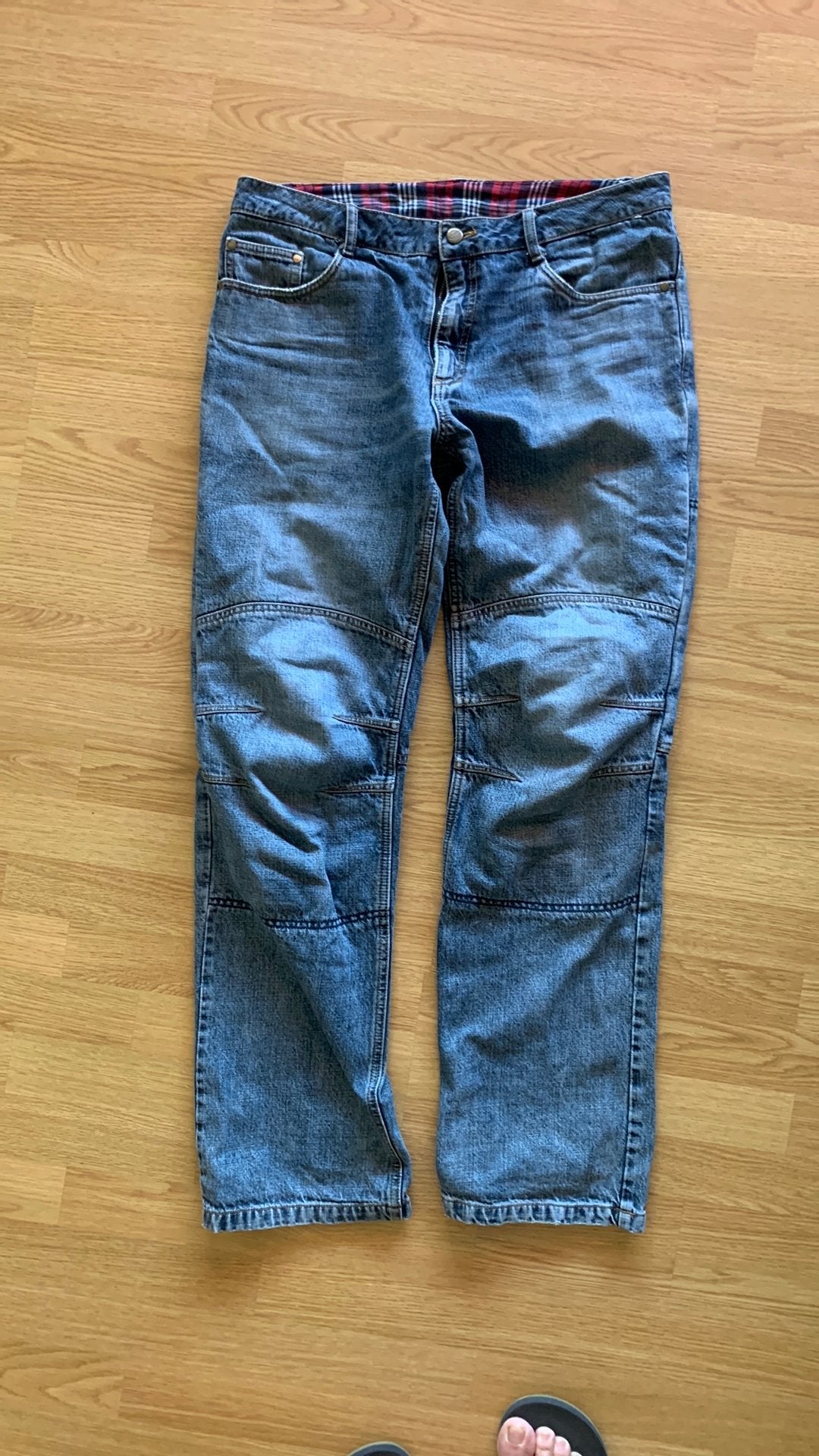 Pantalon Jeans Kevlar moto RICHA taille 34, Motoren, Kleding | Motorkleding, Ophalen, Tweedehands, Heren, Richa