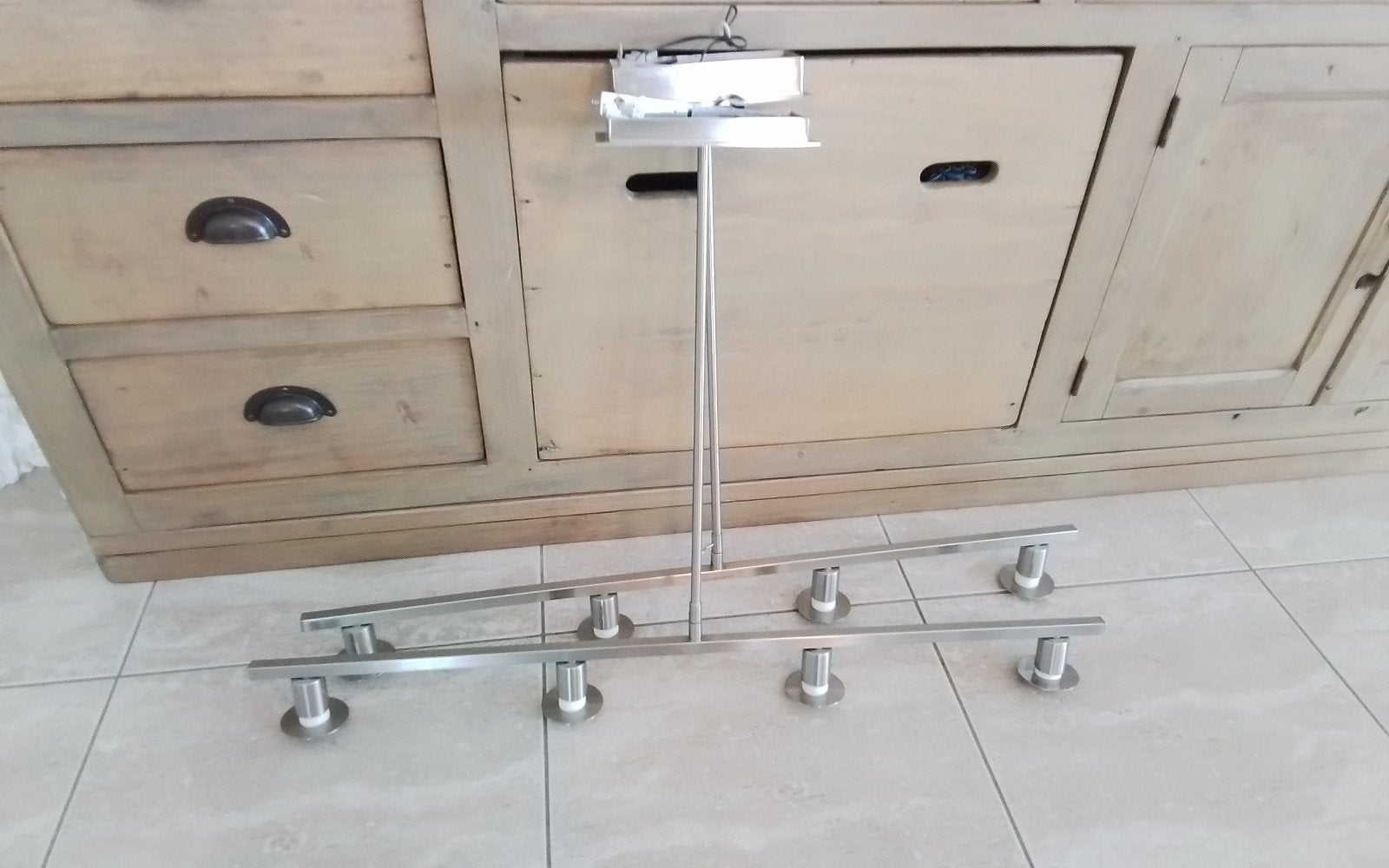 2 Lamp armaturen voor 4 lampen inclusief, Huis en Inrichting, Ophalen