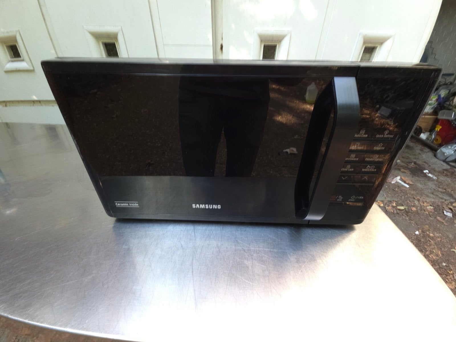 Micro-ondes Samsung Grill 23L - Très bon état, Electroménager, Enlèvement, Utilisé