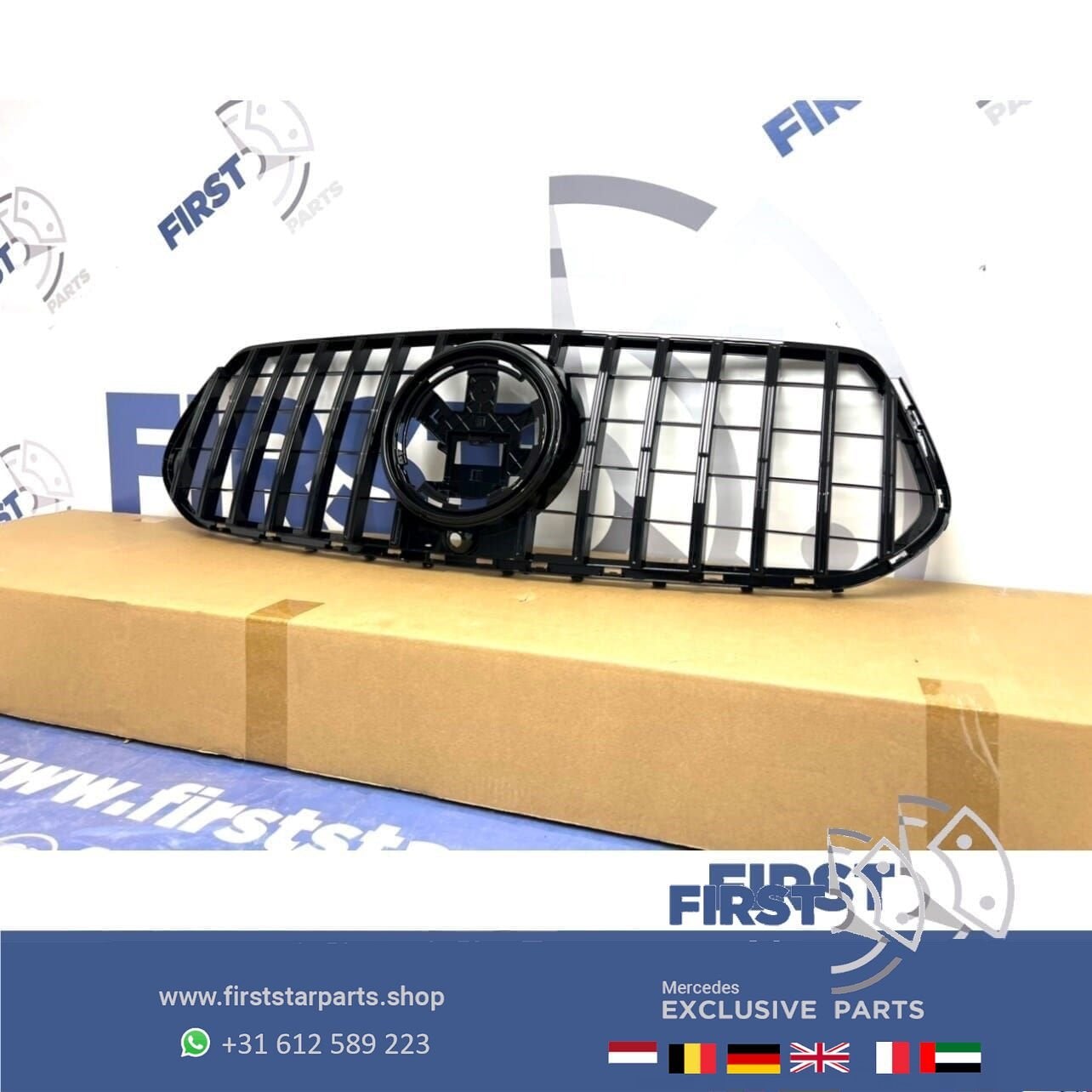 W253 X253 C253 PRE-FACELIFT GLC63 AMG GT GRIL voor Mercedes, Gebruikt, -, Ophalen of Verzenden, -