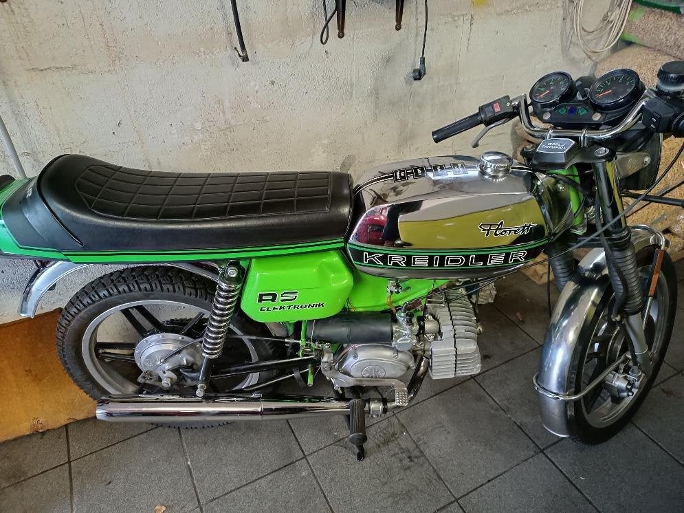 Kreidler RS, Florett RS, 5 vitesses, Classe B (45 km/h), Enlèvement