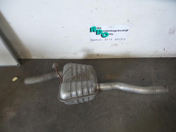 Uitlaat Einddemper van een Ford Focus (Focus 98-), Auto-onderdelen, Uitlaatsystemen, Ford, Gebruikt, 3 maanden garantie, Ophalen of Verzenden