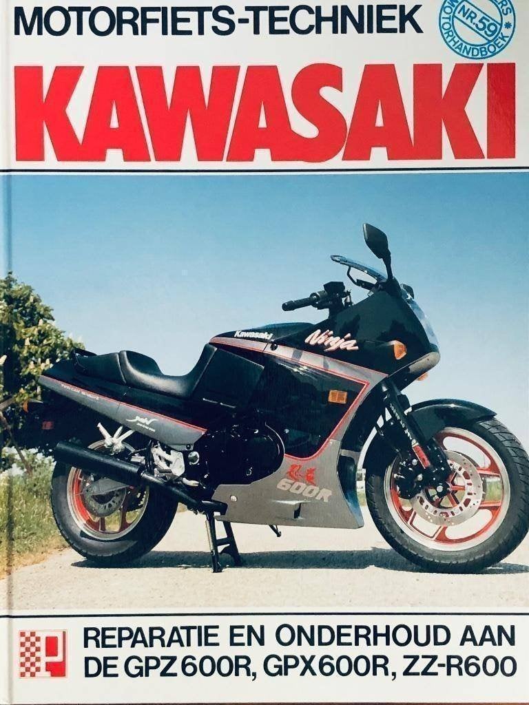 KAWASAKI ZX600 1984-1991 werkplaatshandboek * NIEUW & NL **, Motos, Modes d'emploi & Notices d'utilisation, Enlèvement ou Envoi
