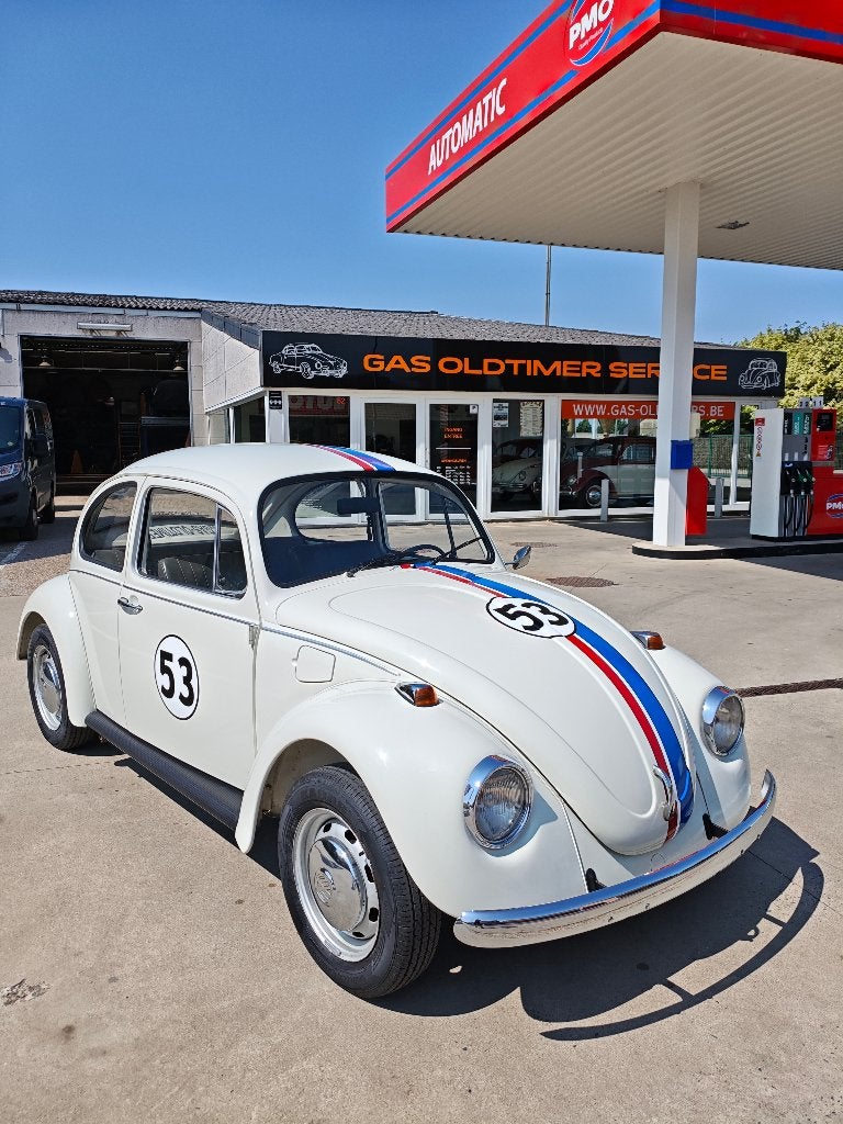 VW Beetle 1200 « Herbie » BWJ 1973 approuvée + garantie, Autos, Achat, Entreprise, Garantie prolongée, Boîte manuelle