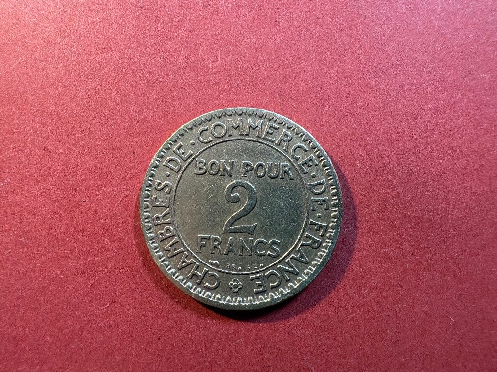 France - 2 Francs 1925 (Chambres de Commerce) (#344#), Enlèvement ou Envoi, France, Monnaie en vrac