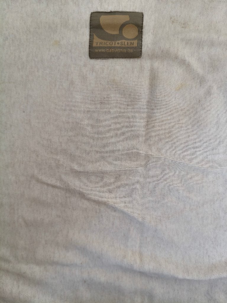 Babylonia draagdoek, Kinderen en Baby's, Draagdoek, Buik of Rug, Zo goed als nieuw, Ophalen