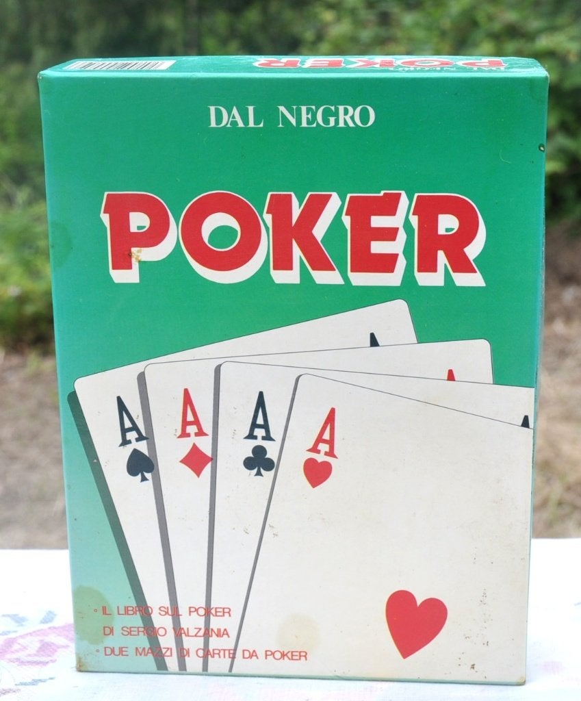 jeu de carte poker, Enlèvement ou Envoi, Utilisé
