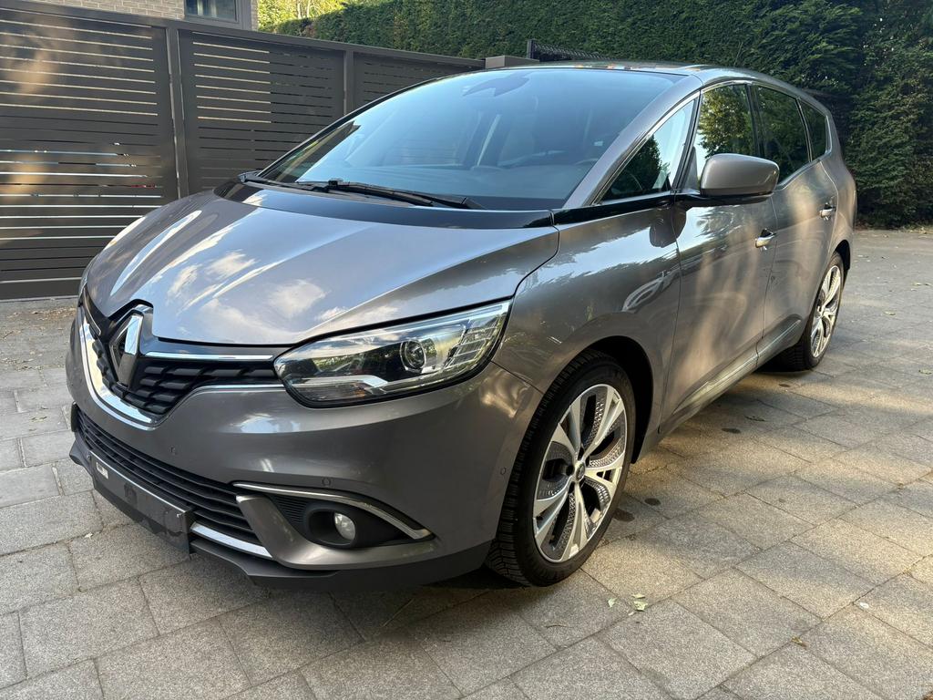 Renault Grand Scenic 1.7 DCI 7-zits automaat, Auto's, Automaat, Monovolume, Euro 6, Leder en Stof
