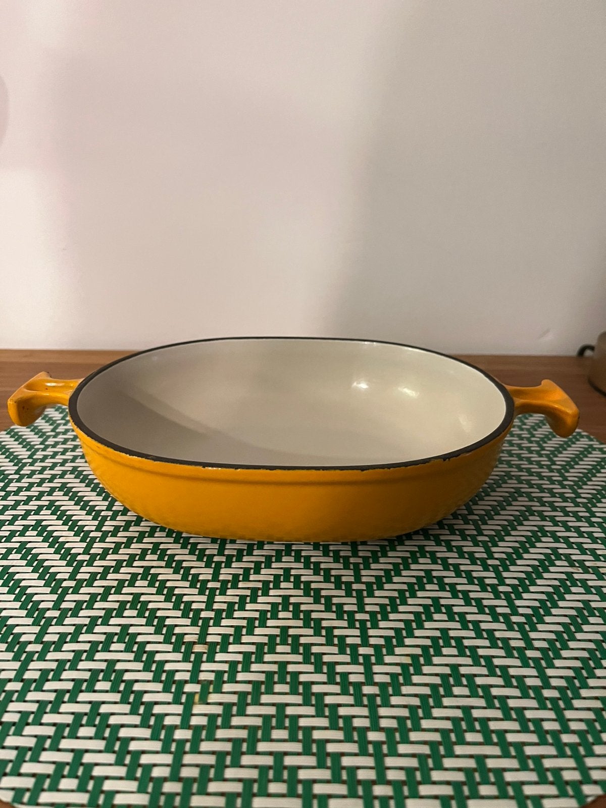 LE CREUSET PLAT en fonte emaillee, Enlèvement ou Envoi, Fonte, Le Creuset