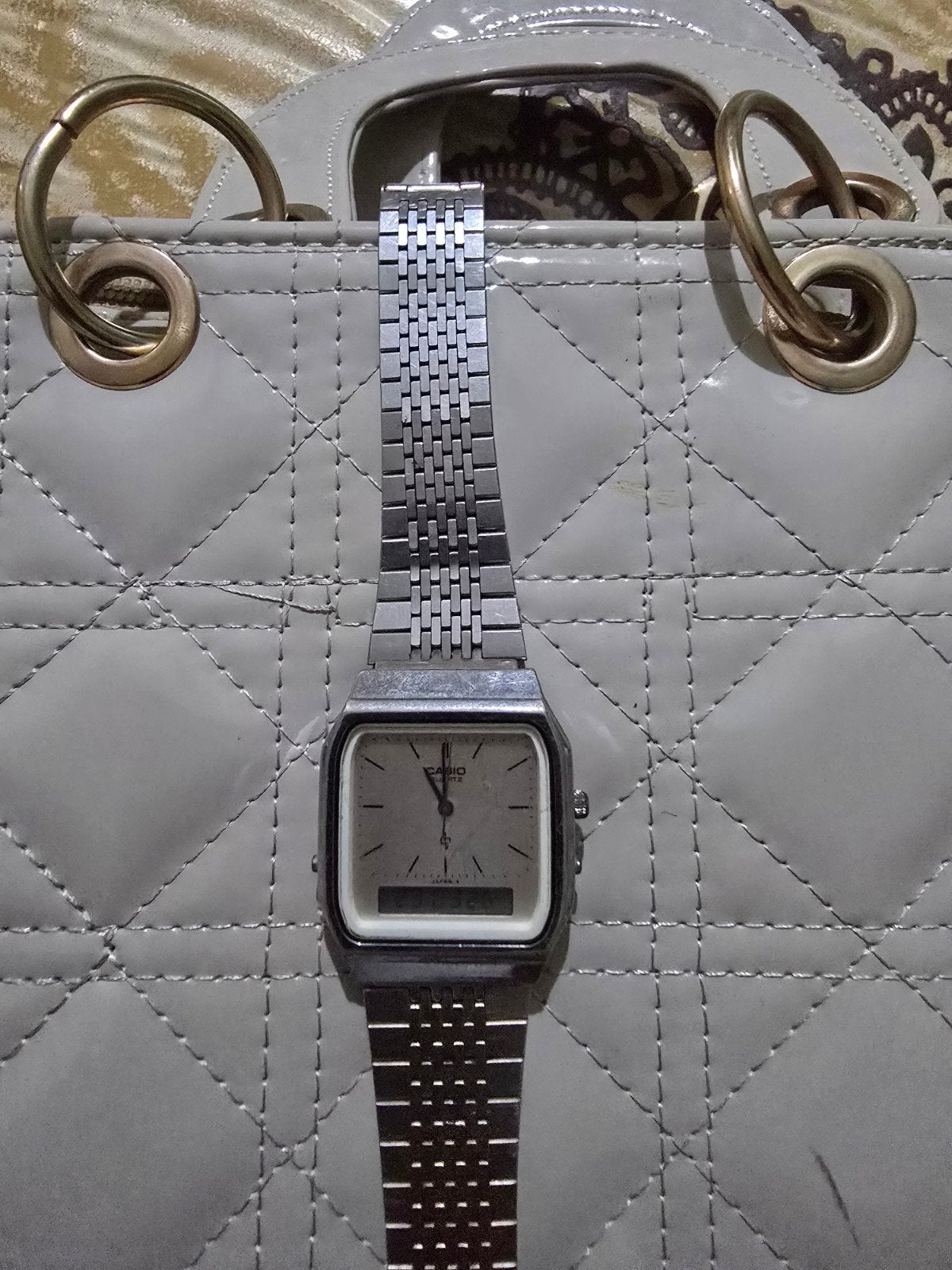 casio vintage horloge perfect werkend, Handtassen en Accessoires, Horloges | Heren, Gebruikt, Staal, Polshorloge, Ophalen of Verzenden