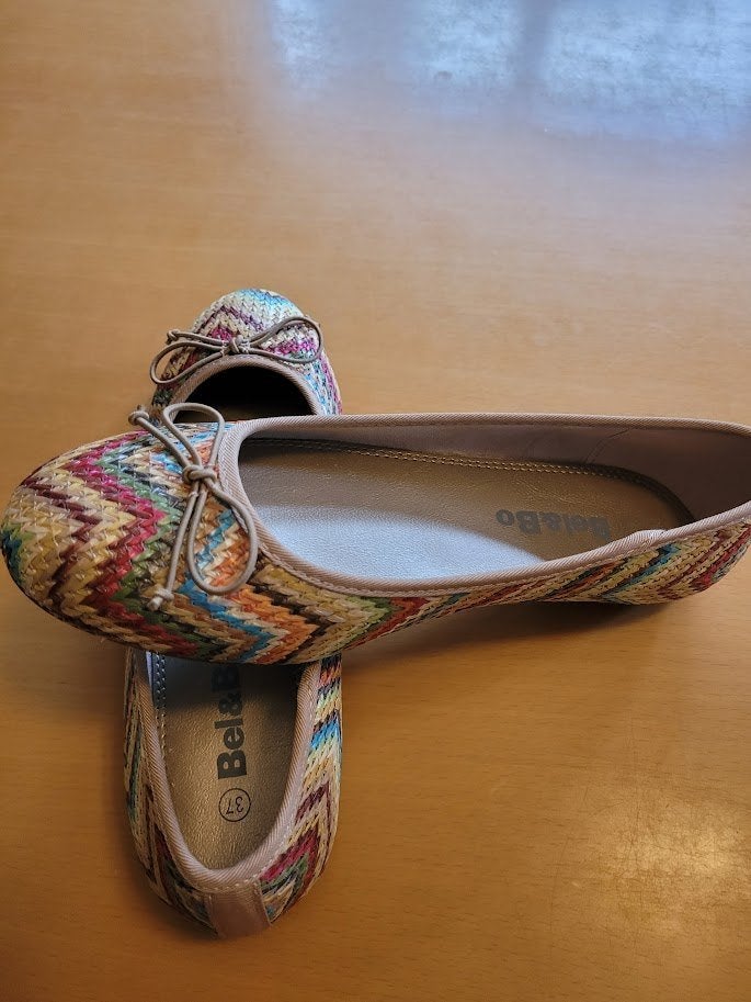 gekleurde ballerina NIEUW, Overige kleuren, Bel & Bo, Nieuw, Ballerina's