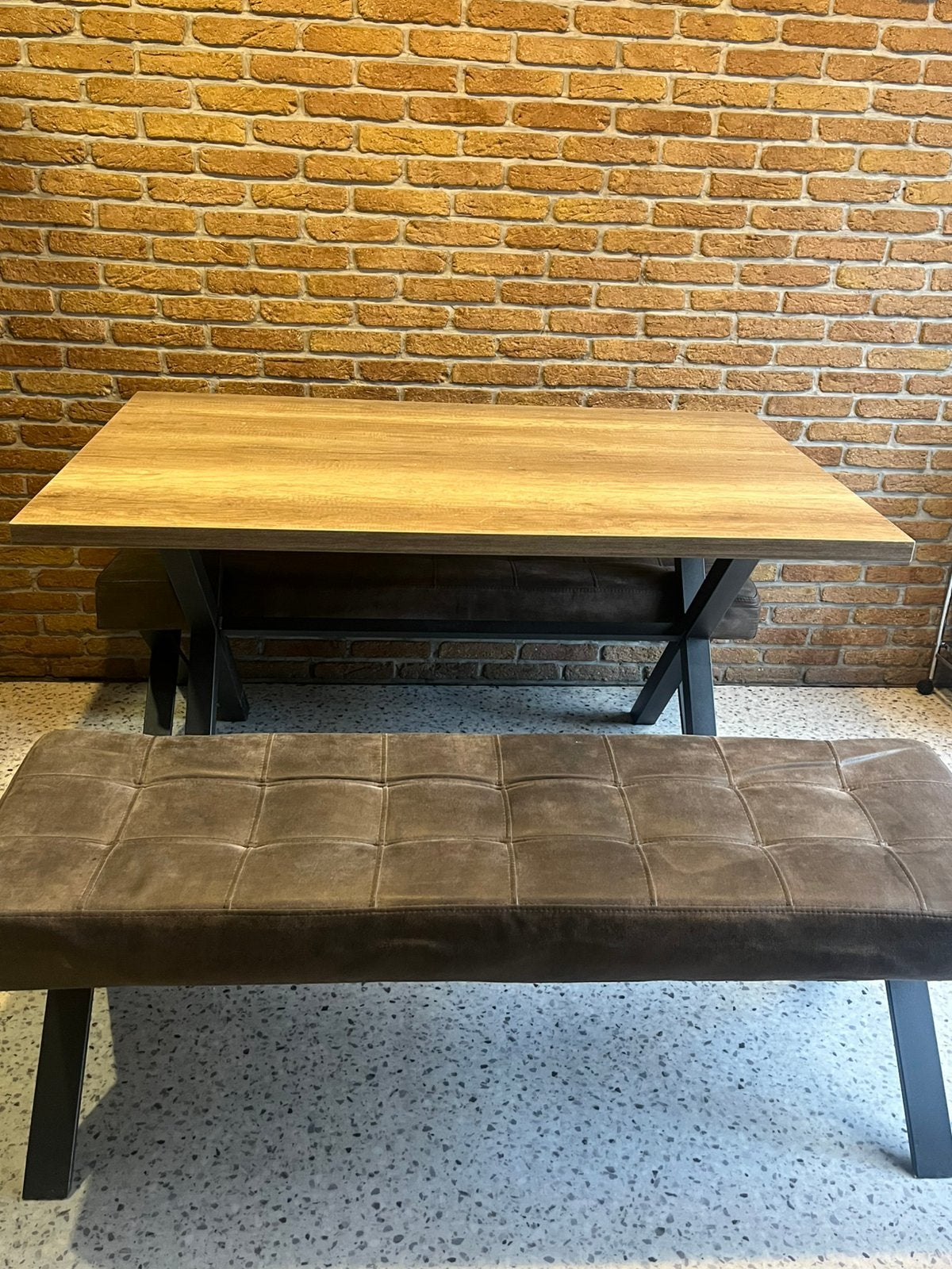 Eet tafel, Tuin en Terras, Ophalen, Zo goed als nieuw