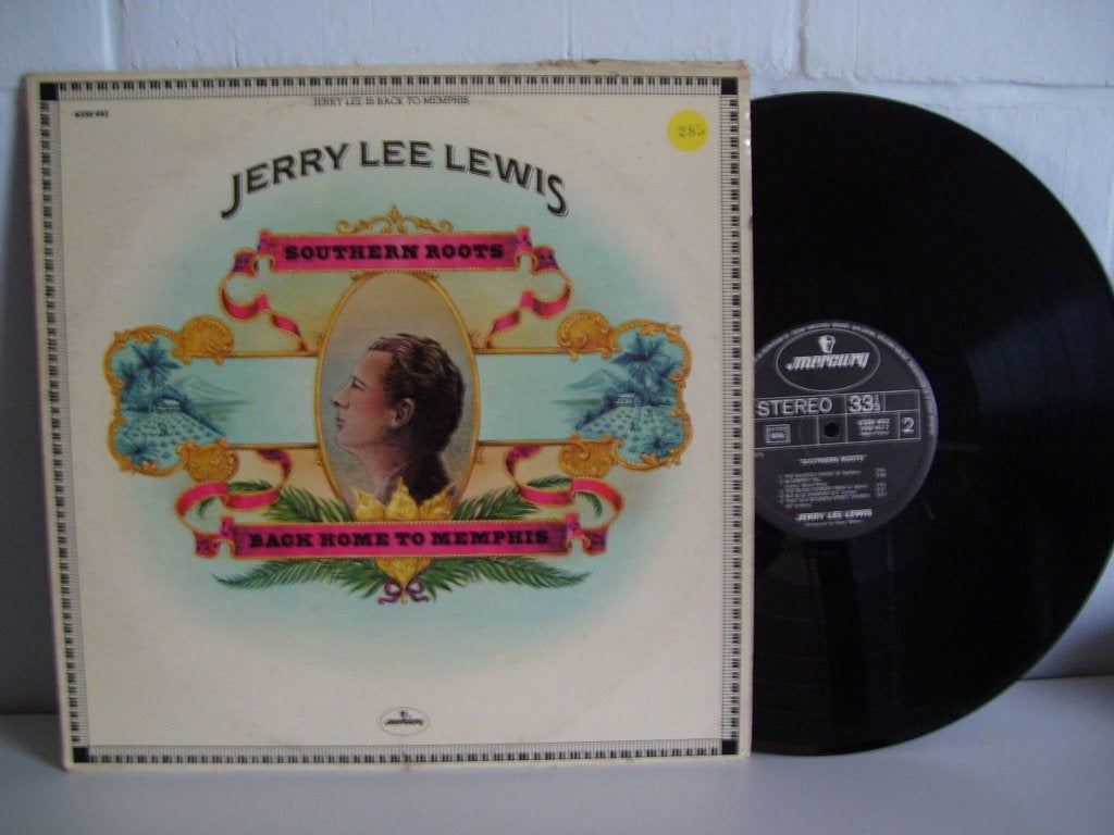 JERRY LEE LEWIS Southern Roots, LP, Gebruikt, Originele persing, Ophalen of Verzenden