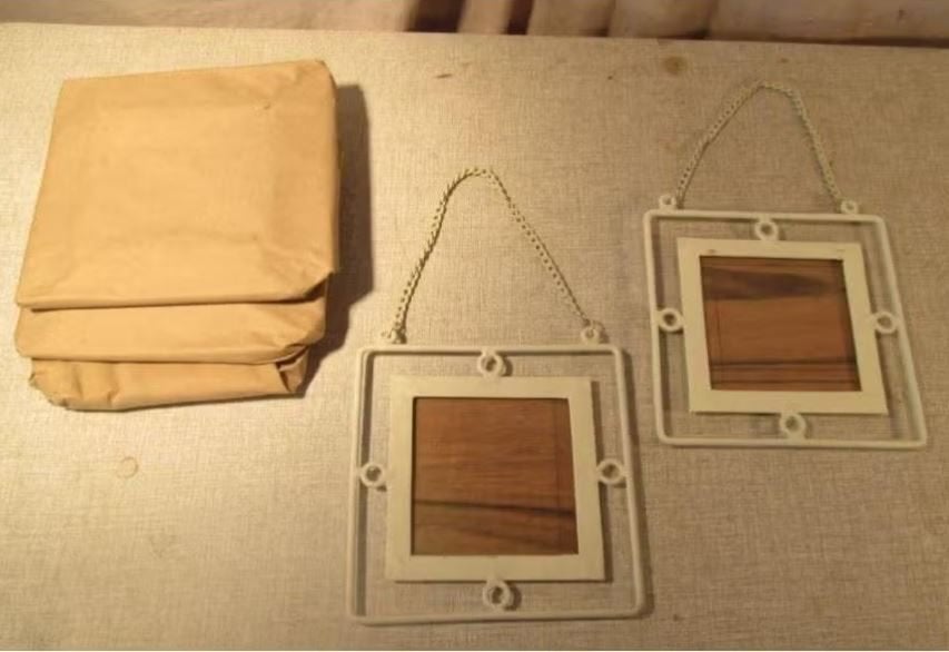 5 nieuwe Metalen Fotolijsten voor aan de muur - 10x10, Metaal, Nieuw, Ophalen of Verzenden, Wissellijst