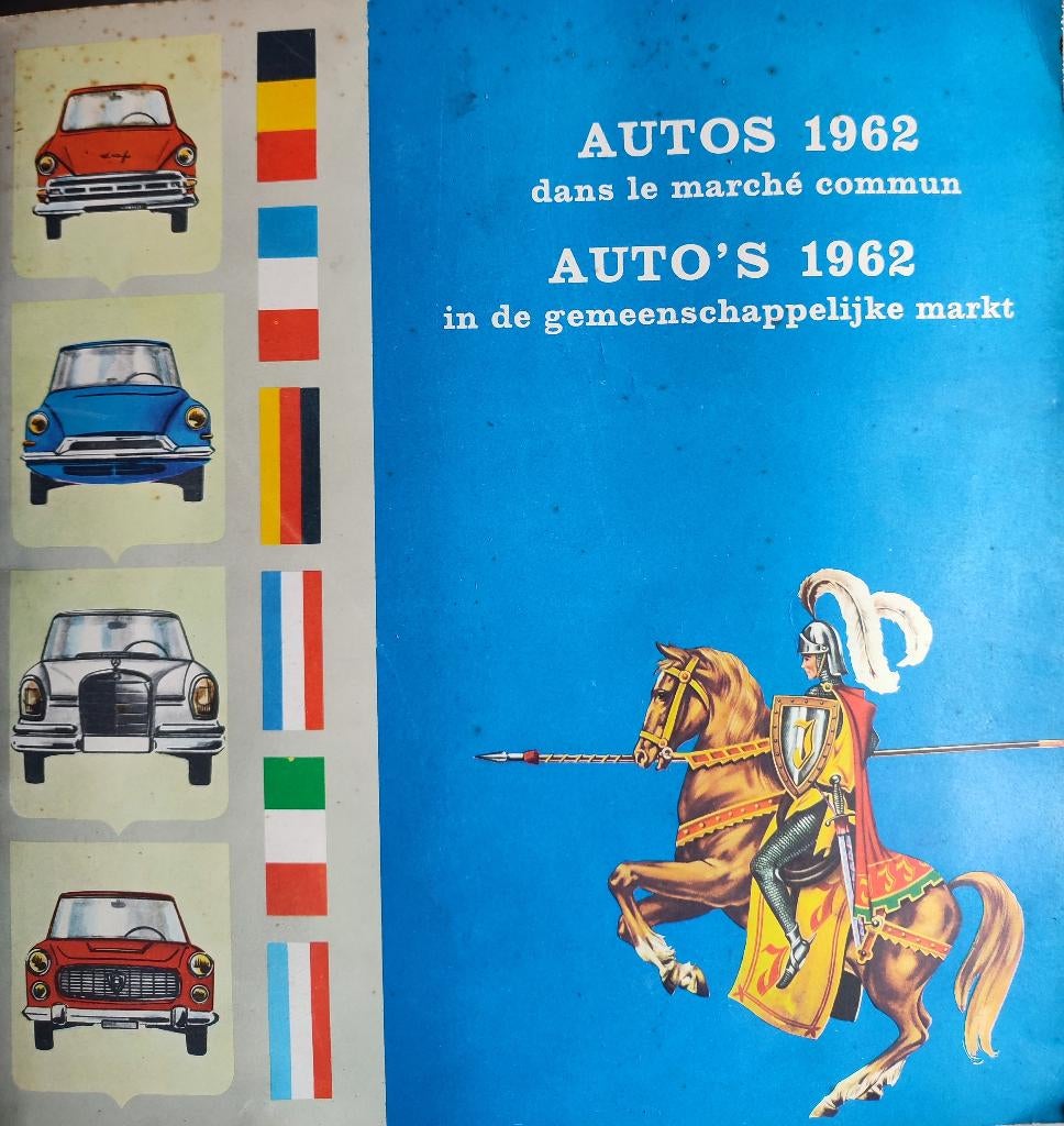 "Auto's 1962 in de gemeenschappelijke markt", Boeken, Ophalen