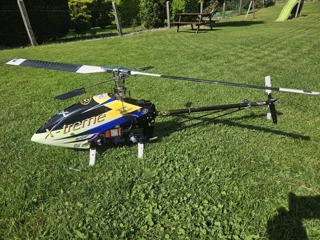 Rjx extreme50 hélicoptère rc complet, Enlèvement, Comme neuf, Hélicoptère