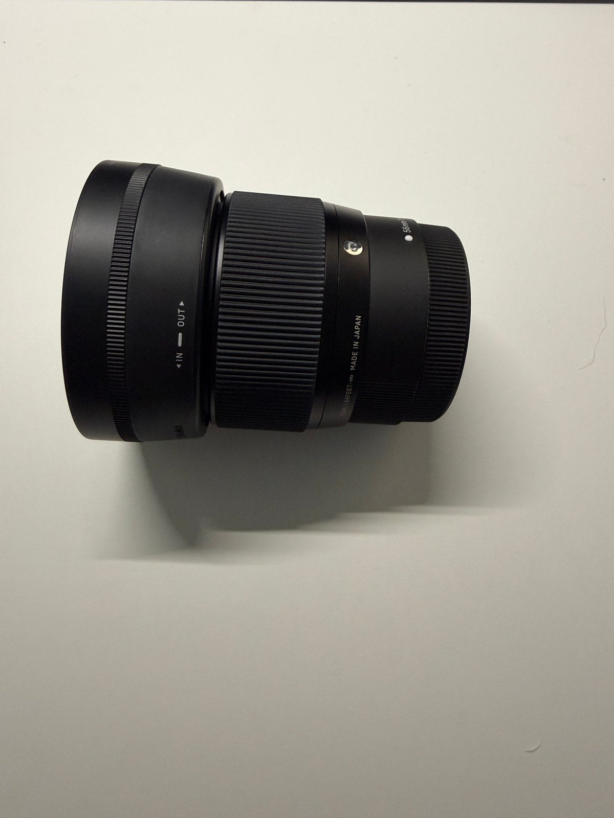 Sigma 56mm F1.4 DC DN contemp lens - canon EF-M, TV, Hi-fi & Vidéo, Enlèvement, Comme neuf, Canon, Canon EF