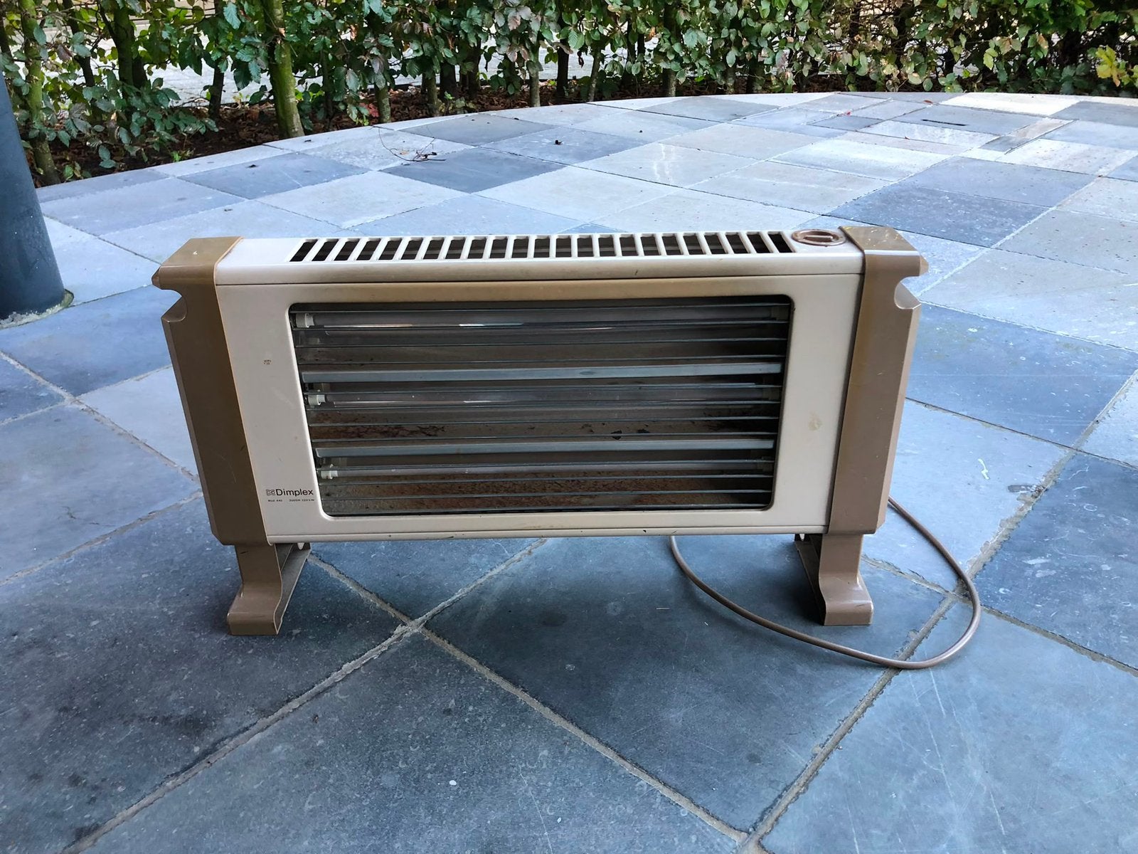 Dimplex elektrische stralingskachel, Doe-het-zelf en Bouw, Ophalen, Gebruikt