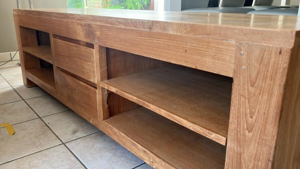 TV meubel - Teak, Huis en Inrichting, Ophalen