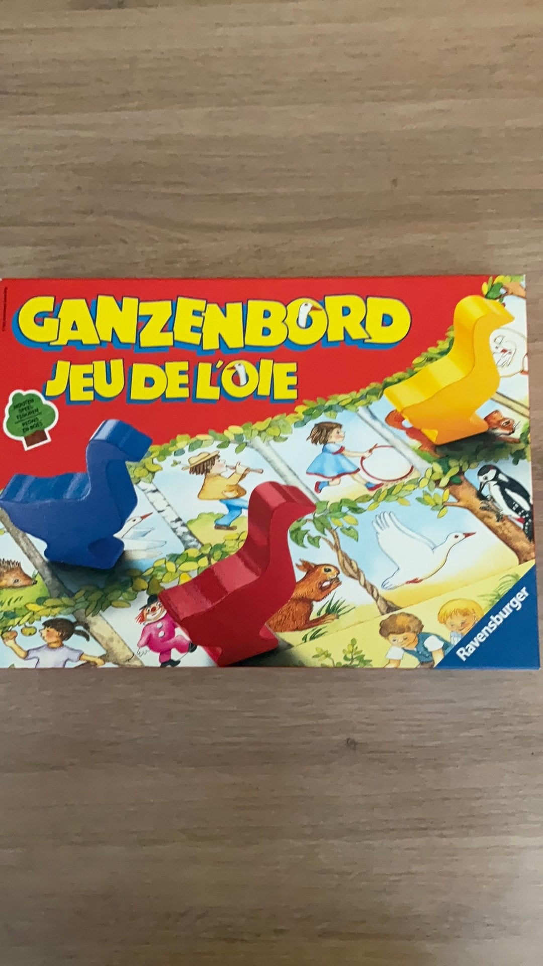 Ganzenbord, Enlèvement, Comme neuf