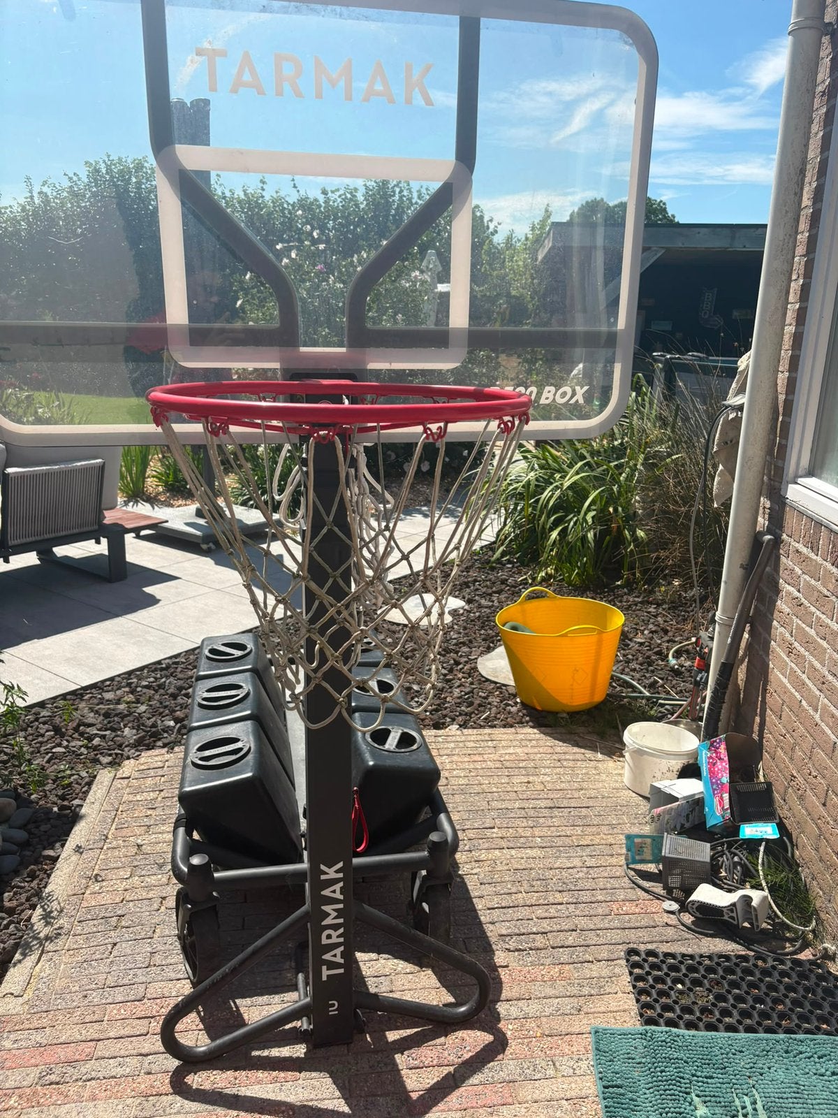 Mobiele basketbalting tarmak, Enlèvement, Comme neuf