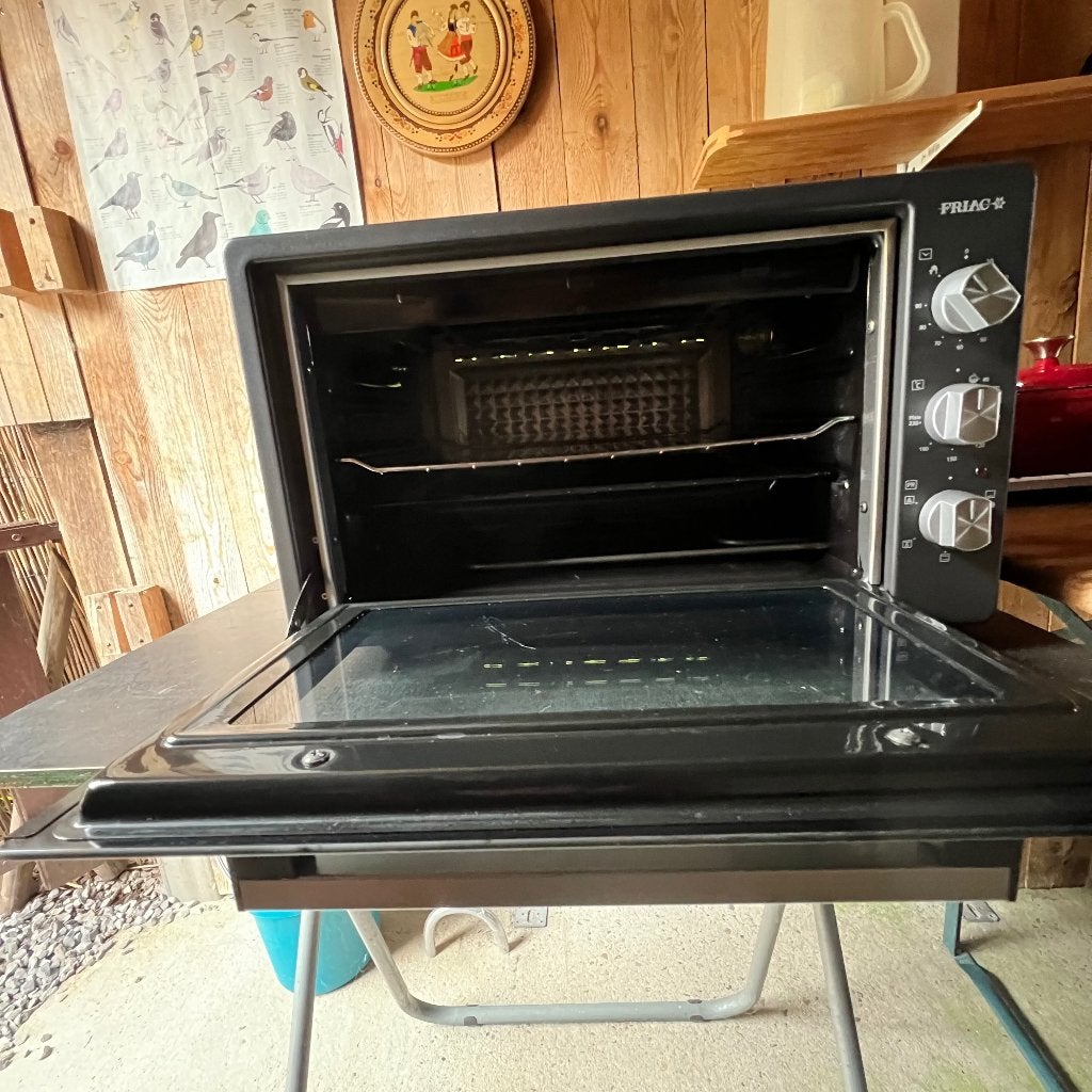 Friac Noir oven; 37 liter, Ophalen, Hete lucht, Zo goed als nieuw, Oven met grill