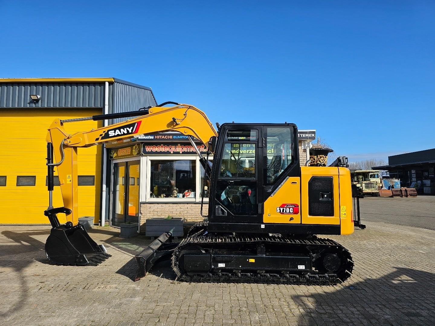 Sany SY70C WE1659, Articles professionnels, Machines & Construction | Grues & Excavatrices, Excavatrice