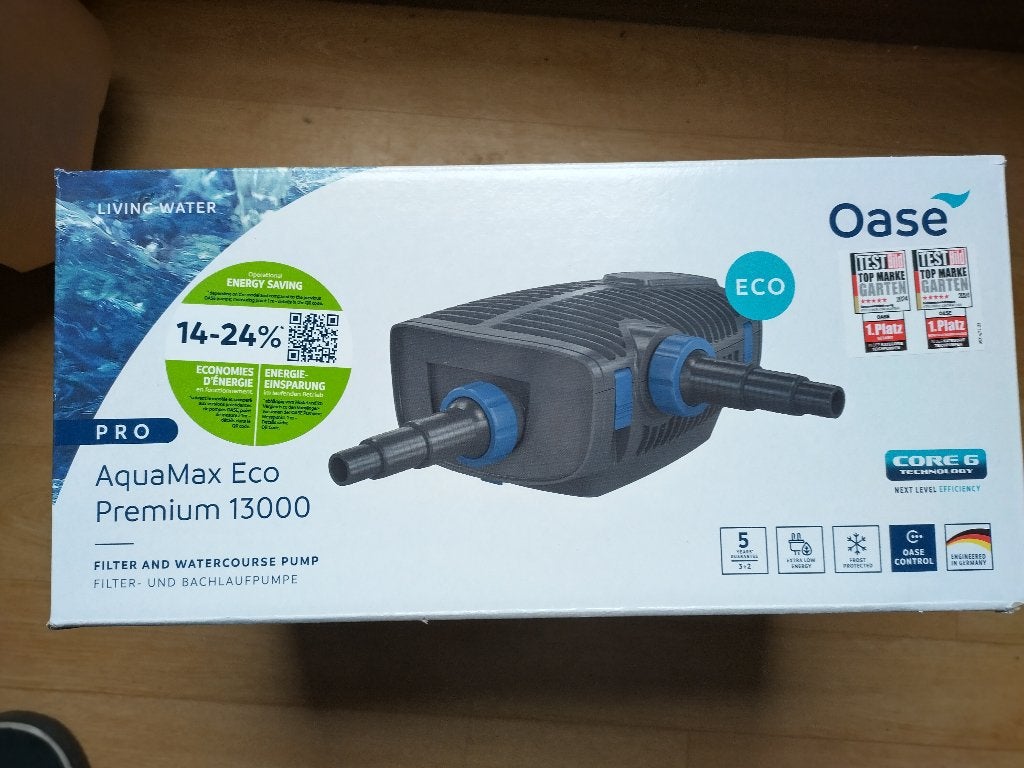 Pompe de bassin Oase Aquamax Eco Premium 13000 neuve dans, Enlèvement ou Envoi, Neuf, Pompe de bassin