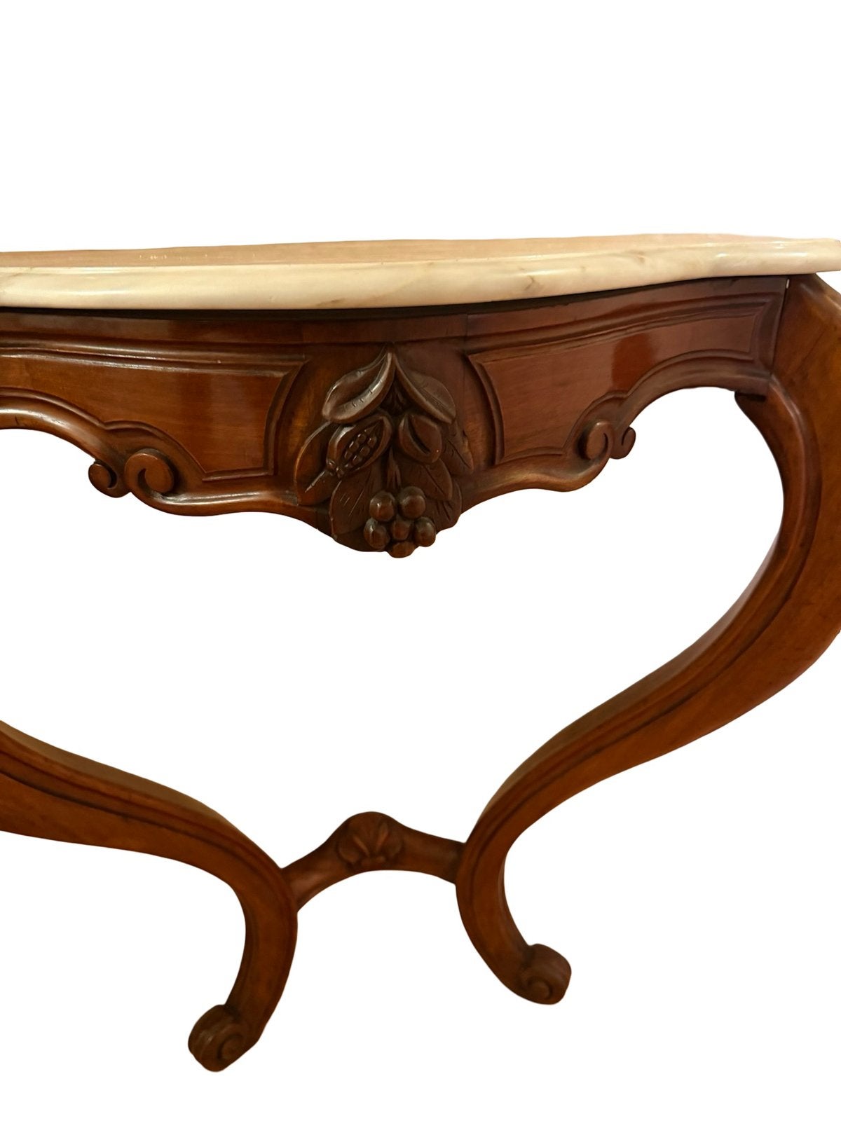 Console Louis XV en bois sculpté et marbre, Antiquités & Art, Enlèvement