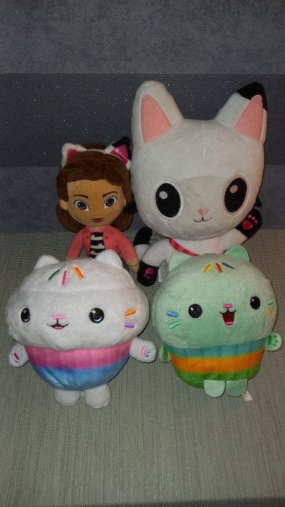 Jouets en peluche Gabby's Dollhouse, Enlèvement ou Envoi, Comme neuf, Avec son