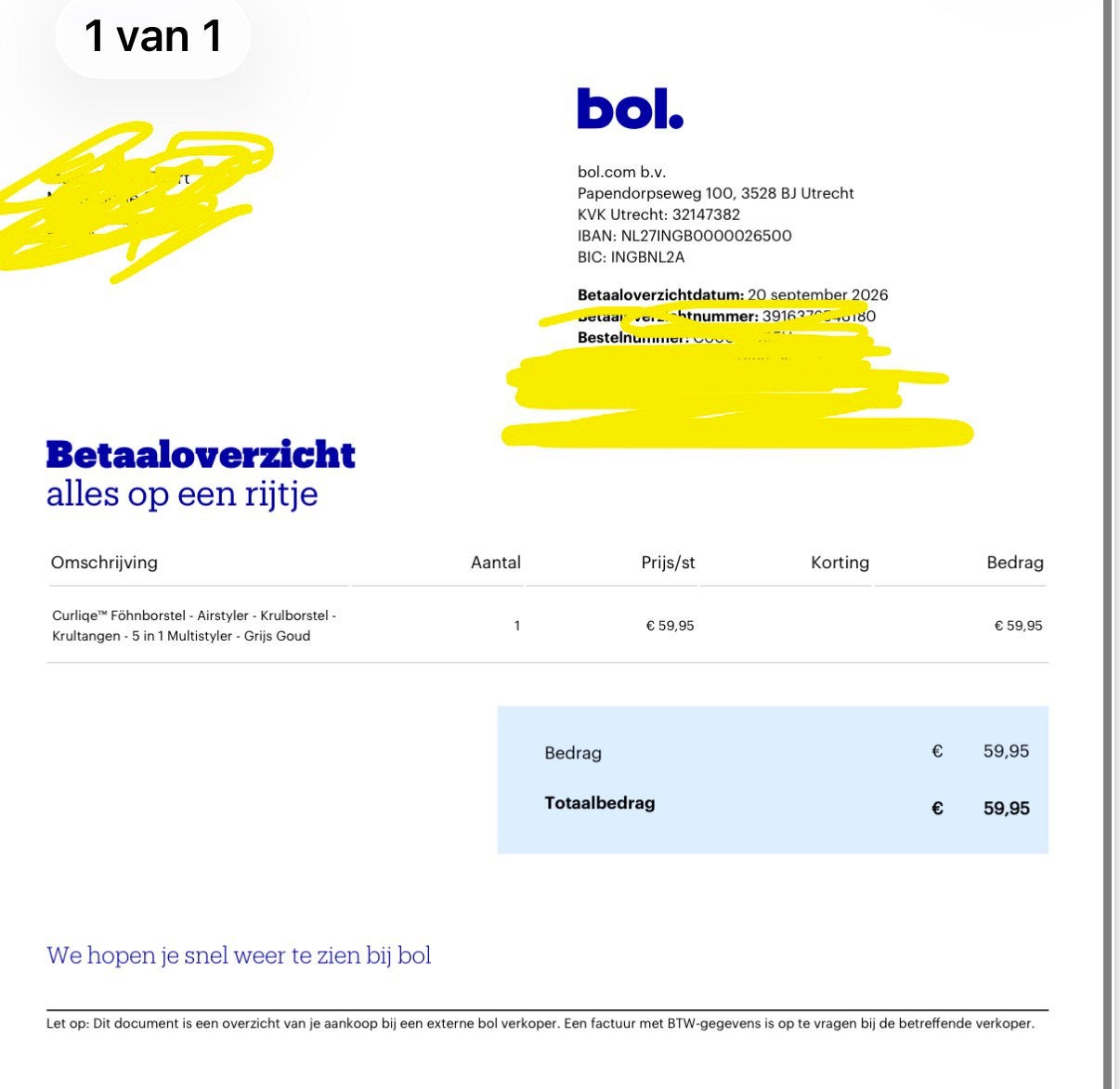 Curliqe Föhnborstel - Airstyler - Krulborstel - Krultangen, Ophalen, Zo goed als nieuw