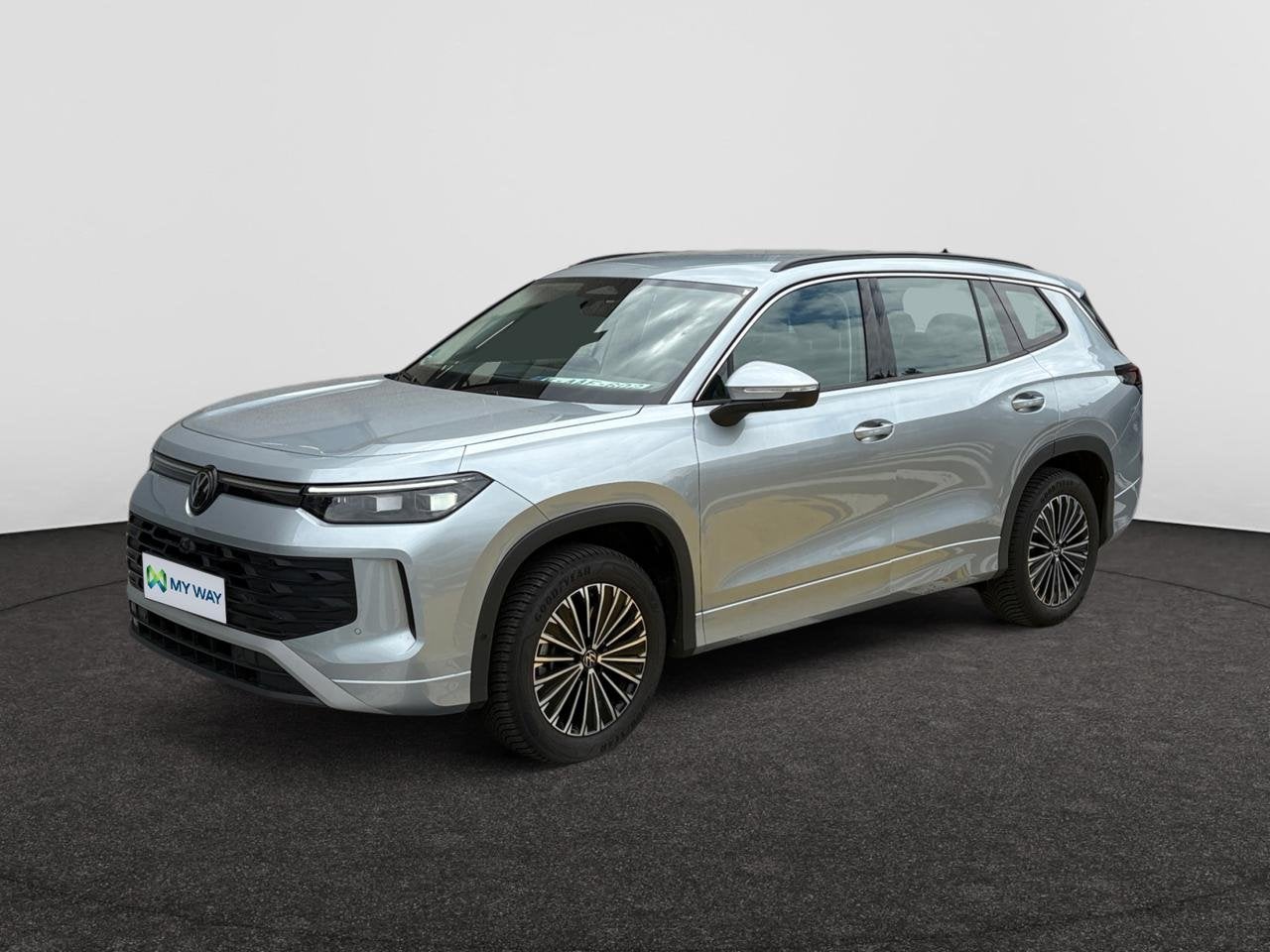 Volkswagen Tayron 1.5 eTSI mHEV ACT Life 7pl. DSG, Automaat, Lichtsensor, SUV of Terreinwagen, Zilver of Grijs
