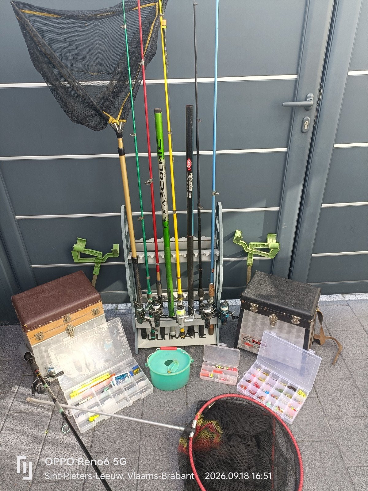 Lotje voor het vissen op kleine forel, Watersport en Boten, Ophalen
