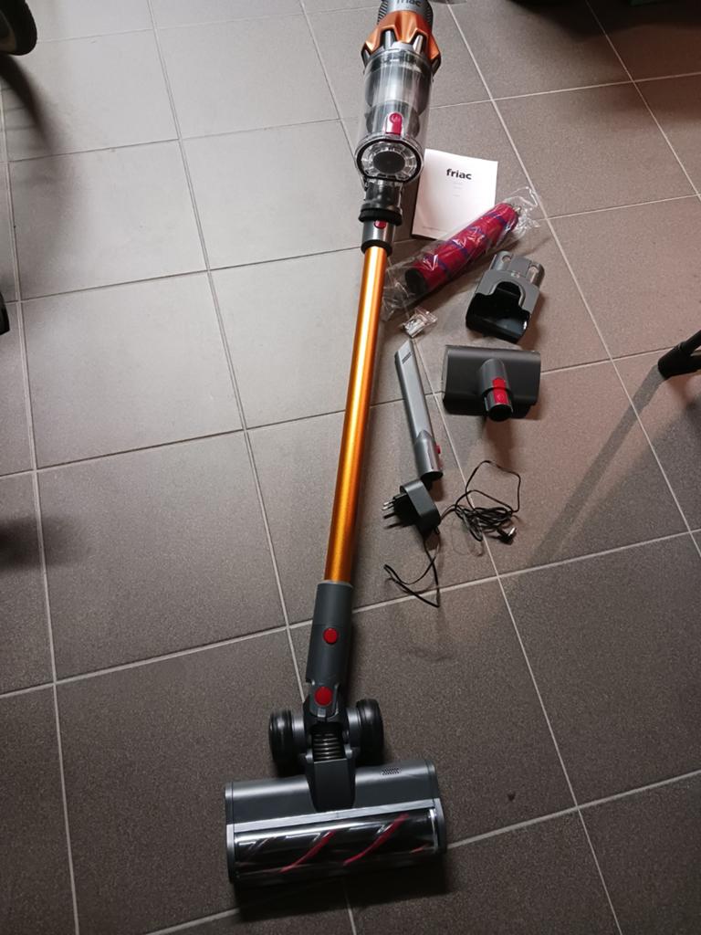 Friac steelstofzuiger HC900 in nieuw staat, Elektronische apparatuur, Stofzuigers, Ophalen, Zo goed als nieuw, Reservoir, Steelstofzuiger