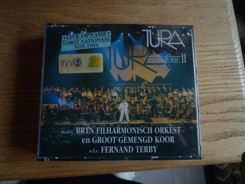 Tura in Symfonie II 2 cd's, Ophalen of Verzenden, Zo goed als nieuw, Levenslied of Smartlap, Boxset