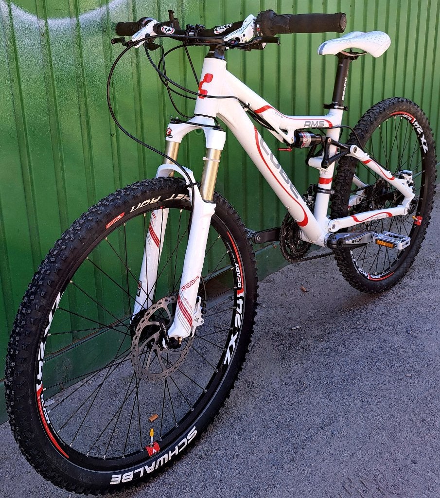 VTT CUBE AMS COMP full suspension 26" prix550€048981/3734, CUBE AMS COMP 26POUCES, Zo goed als nieuw, Ophalen, 26 inch of meer