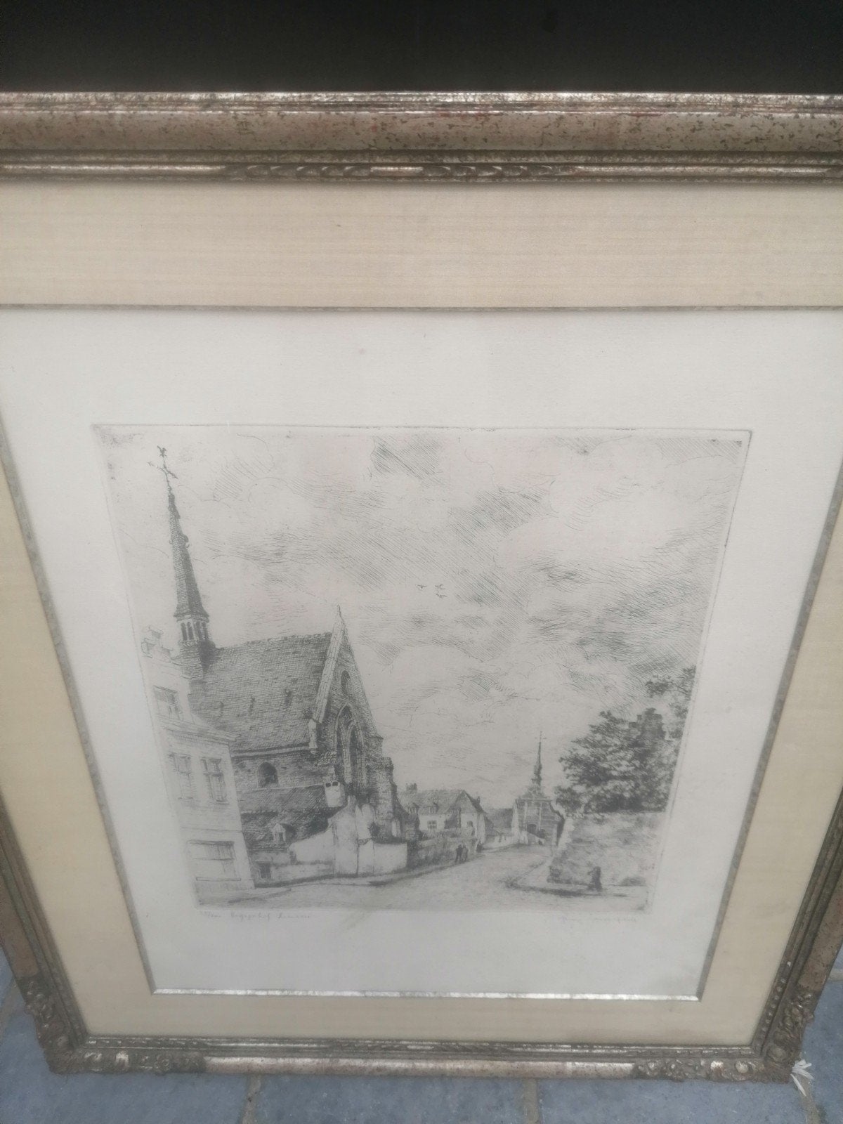 Etsen van Malfliet, Antiquités & Art, Art | Dessins & Photographie, Enlèvement, Eau-forte, Signé