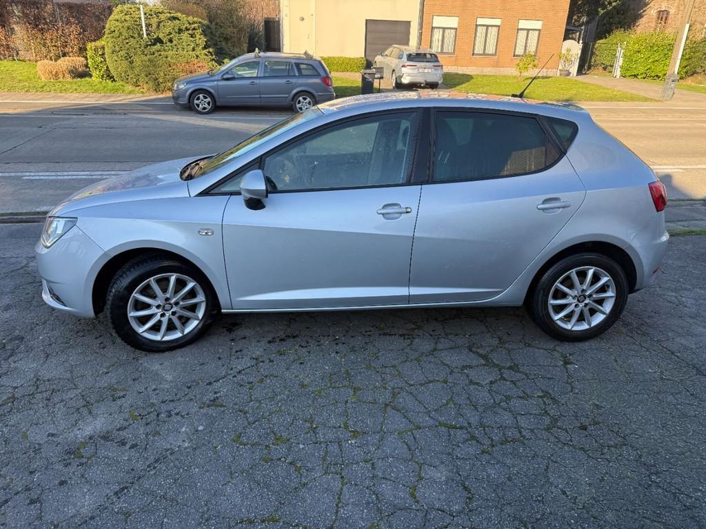 SEAT Ibiza Style 1.0 TSI DSG (année de construction 2017), Autos, Seat, Cuir, Argent ou Gris, Achat, Euro 6
