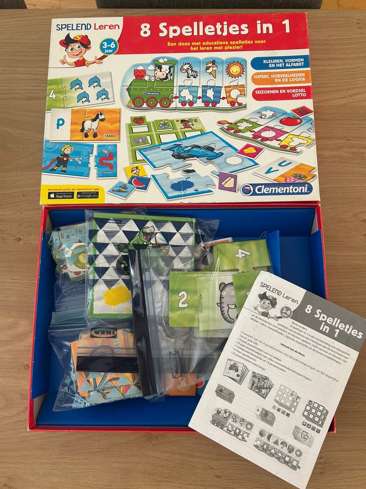 8 spelletjes in 1, Ophalen of Verzenden, Zo goed als nieuw