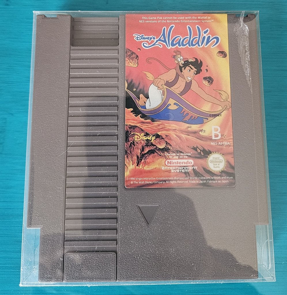 Aladdin, Games en Spelcomputers, Games | Nintendo NES, Zo goed als nieuw, Platform, 1 speler, Vanaf 7 jaar, Ophalen of Verzenden