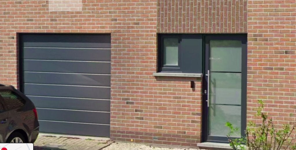 Sectionale garagepoort, Ophalen, Kunststof, Gebruikt, Garagedeur