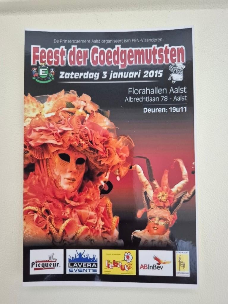 Carnaval Aalst foto's affiches 2019, Verzamelen, Ophalen of Verzenden, Foto