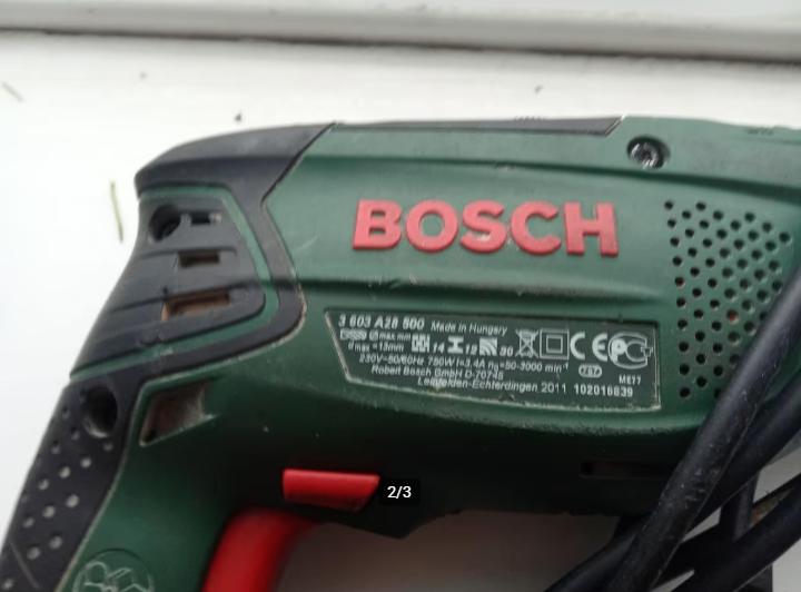 Procurez-vous la perceuse Bosch Ostend, Enlèvement, Utilisé, Perceuse, Vitesse variable