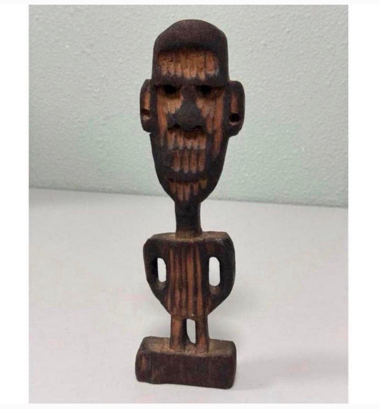 Sculpture ancienne, bois, d'ancêtre en bois sculpté, Afrique, Afrique, Bois, Enlèvement ou Envoi, Sculpture sur bois