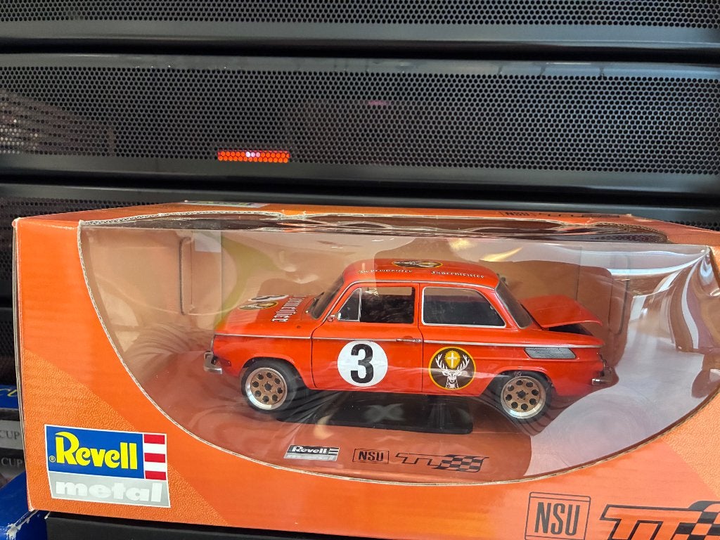 1/18 NSU “Jägermeister”, Hobby & Loisirs créatifs, Enlèvement ou Envoi, Neuf, Voiture, Revell