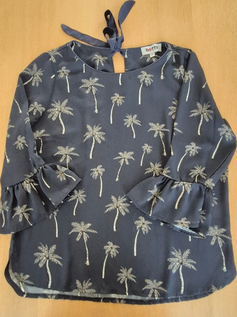 Bloesje 3 kwart mouw Dotts maat  38, Kleding | Dames, Dotts, Ophalen of Verzenden, Zo goed als nieuw, Maat 38/40 (M)