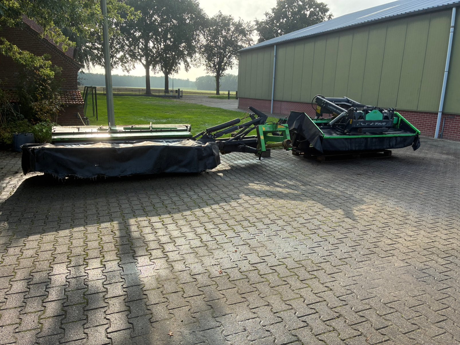 Deutz-fahr schijvenmaaiers setje SM 5.30 FTC + SM 5.30 TP, Ophalen, Weidebouw