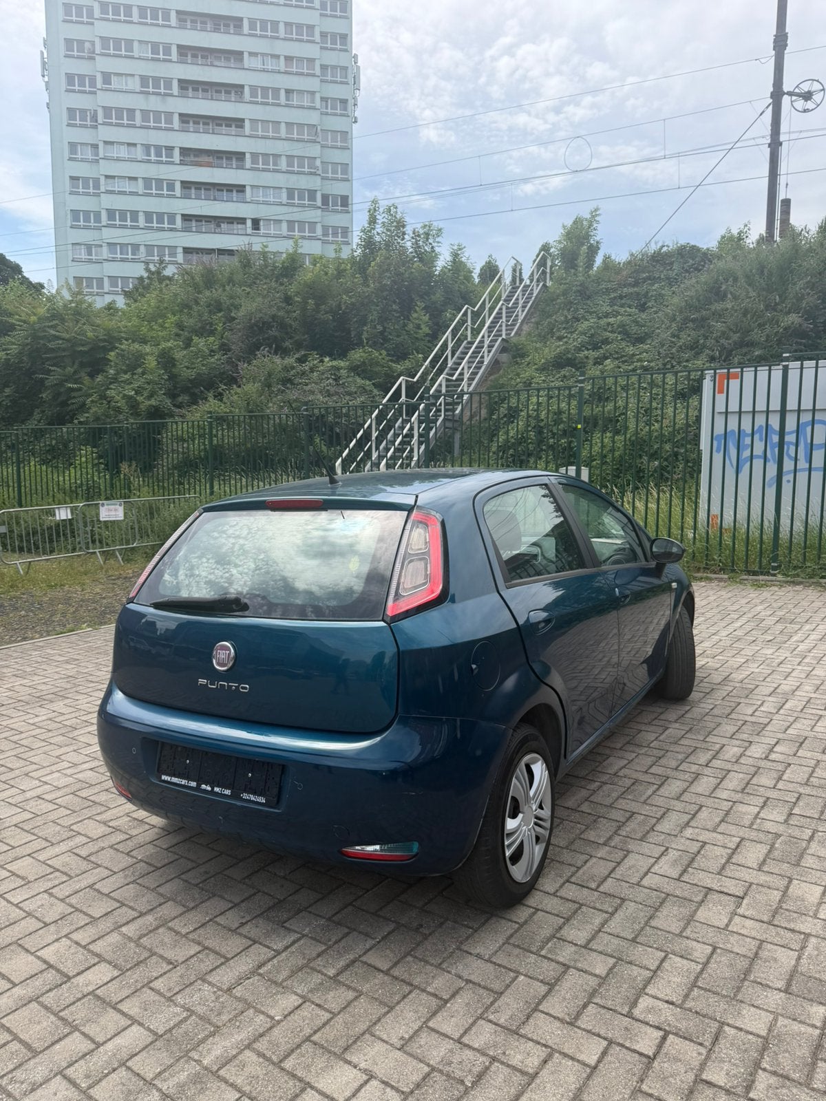 Fiat punto 1.2 Style 2012 Euro 5 113 000 km controle ok, Autos, Bluetooth, Euro 5, Achat, 5 portes